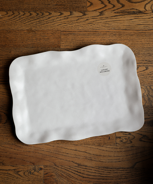 VIDA Nube Extra Large Rectangular Tray (White)