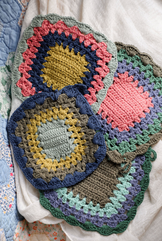 Granny Square Pot Holder