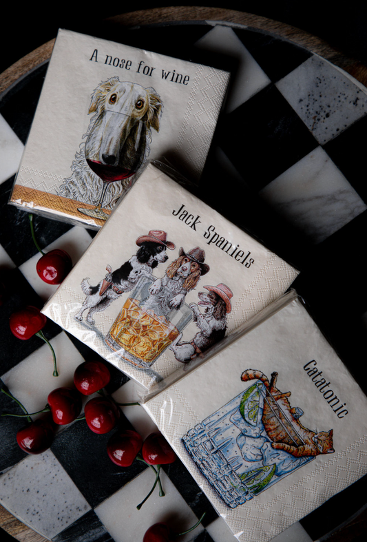 Hester & Cook Cocktail Napkins