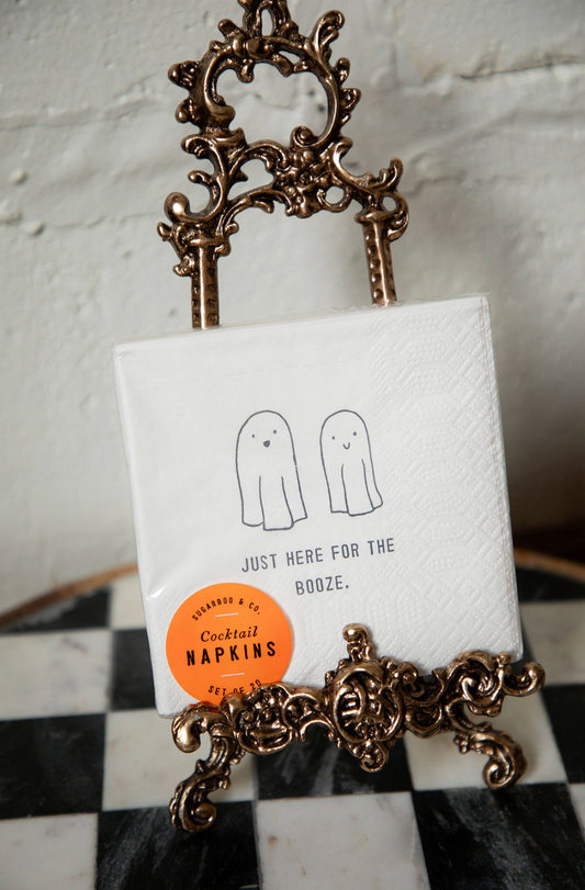 Just Here For The Boo's Cocktail Napkins - 20pk