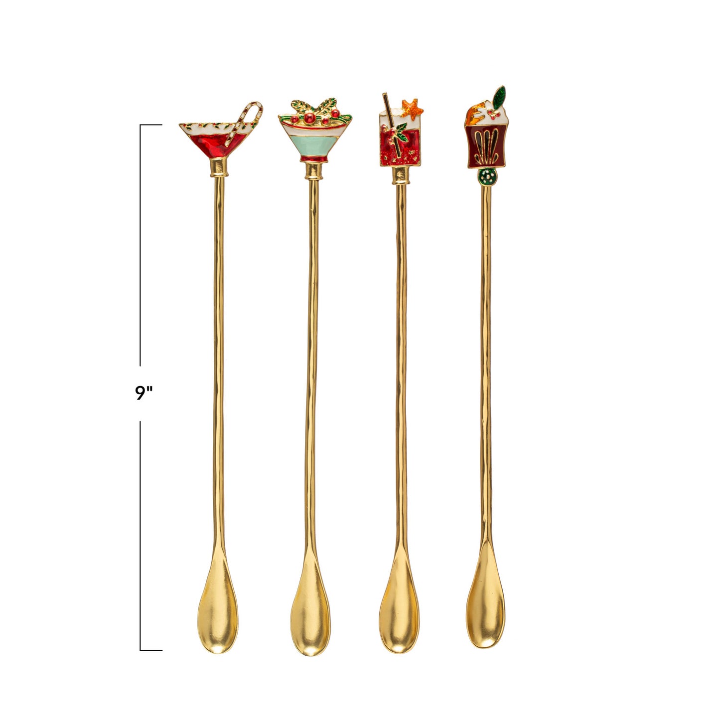 Holiday Cocktail Spoon