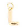 Shiny Gold Letter Charm