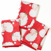Mighty Mini Towel (Set of 3) Reversible - HGC Santa Baby: Red