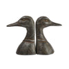 Cast Iron Duck Head Bookends, Set of 2