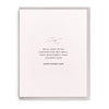 Contribution - Letterpress Father's Day Greeting Card