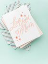 Love You Mom - Letterpress Mother's Day Greeting Card