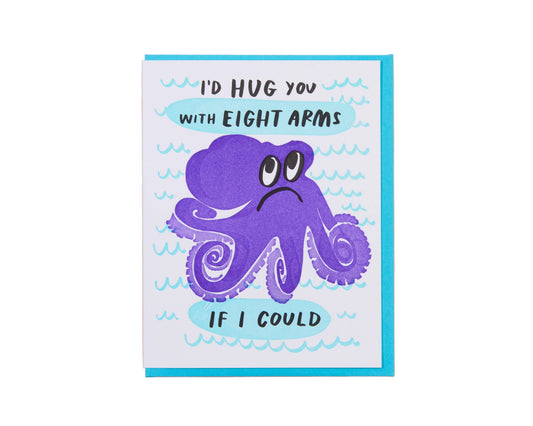 Eight Arm Hug Card
