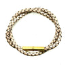 Flint Braided Bracelet: Brown / L