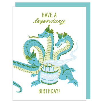 Party Hydra Birthday Card