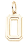Shiny Gold Number Charm