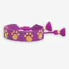 Gabby Paw Prints Purple & Yellow