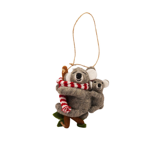 Felt Koala Ornament