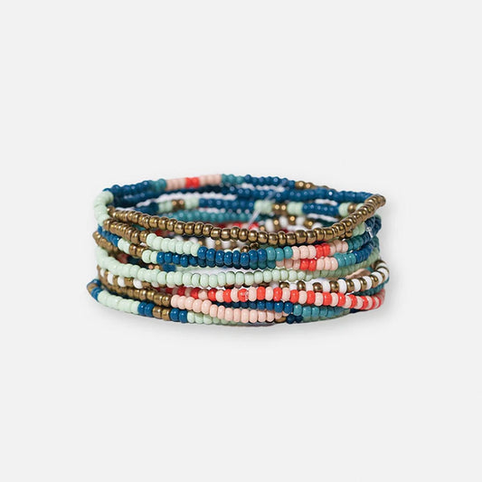 Sage Carded Bracelet Stack
