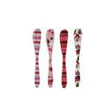 Holiday Enameled Canape Knife