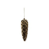 Plastic Pinecone Ornament with Sequins, Beads & Glitter