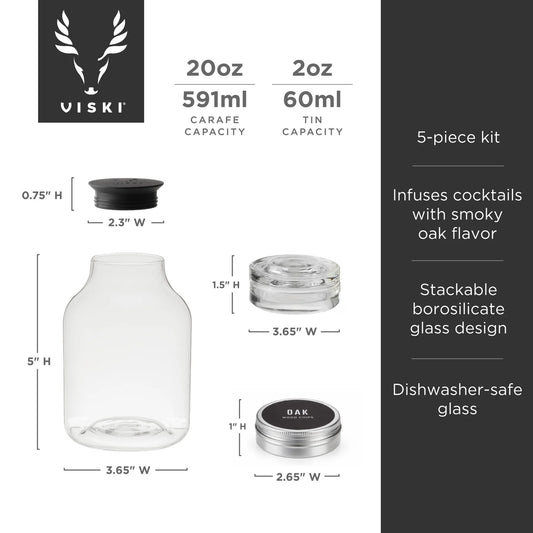 Stacking Smoked Cocktail Kit