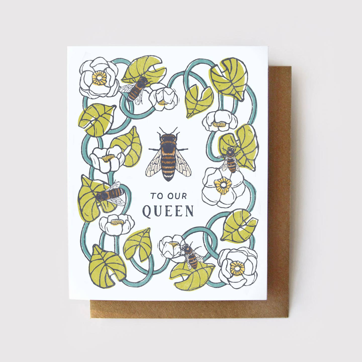 To our Queen - Queen Bee Card