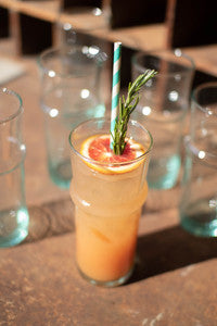 Recycled Glass Moroccan Style Tea Glass