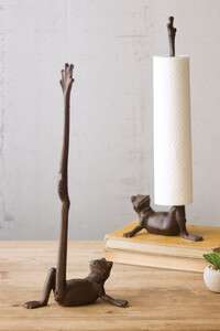 Cast Iron Frog Paper Towel Holder (LOCAL PICKUP ONLY)