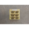 Pewter Bee Magnets - Set of 6