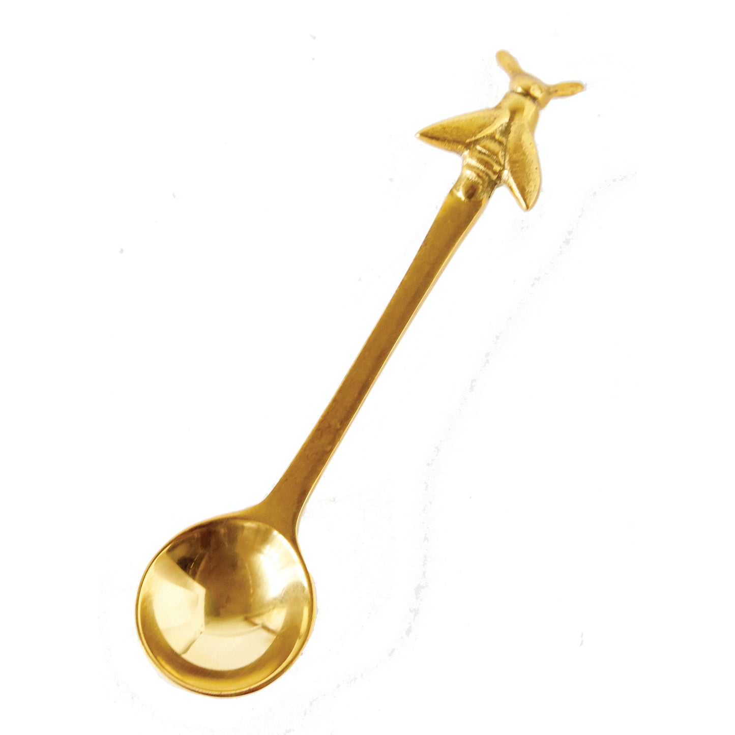 5" Brass Spoon with Bee