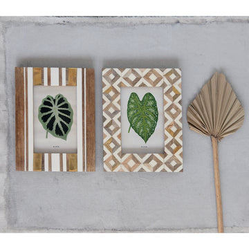 4x6 Patterned Photo Frame